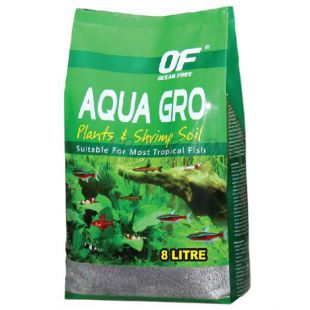 Bodensubstrat OF Aqua Gro Plants Shrimp & Soil 8 l