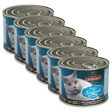 Dosenfutter für Katzen Leonardo - Fisch 6 x 200g