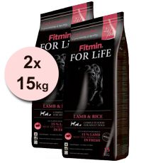 Fitmin FOR LIFE Lamb & Rice 2 x 15kg