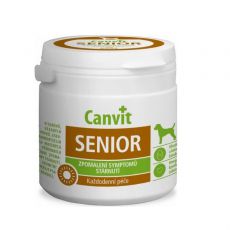 Canvit Senior - Vitaminpräparat gegen Hunde-Alterserscheinungen  100 tbl. / 100 g