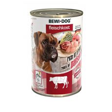 New BEWI DOG Nassfutter– Rindpansen, 400g
