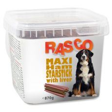 Hundesnack RASCO - maxi Schinken mit Leber, 700 g