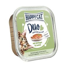 Happy Cat DUO MENU - Geflügel und Lamm, 100g