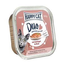 Happy Cat DUO MENU - Geflügel und Rind, 100g