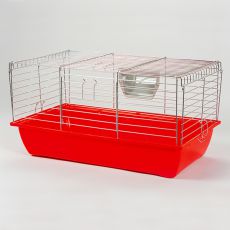 Käfig für Kaninchen und Meerschweinchen - Rabbit 70 chrom