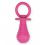TPR Hundespielzeug - pink Schnuller, 14cm