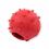 TPR Ball für Leckerli für Hunde  - rot 6,5cm