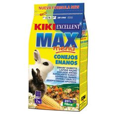 KIKI EXCELLENT MAX MENU - Futter für Zwergkaninchen 2kg