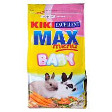 KIKI EXCELLENT MAX MENU BABY - Futter für junge Kaninchen, 1 kg