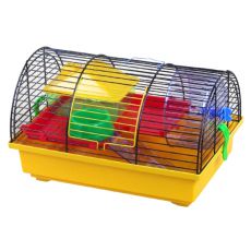 Käfig für Hamster - GRIM I mit Zubehör aus Kunststoff