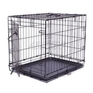 Käfig Dog Cage Black Lux, S - 61,5 x 42,5 x 50 cm