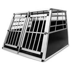 Aluminium Transportbox für Hunde - 104 x 91 x 69,5 cm