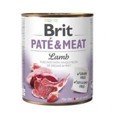 Feuchtnahrung Brit Paté & Meat Lamb 800 g