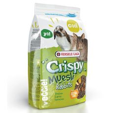 Crispy Muesli Rabbits 1kg - Futter für Kaninchen 