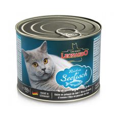 Dosenfutter für Katzen Leonardo - Fisch 200g