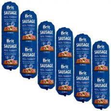 BRIT Sausage Turkey 6 x 800 g