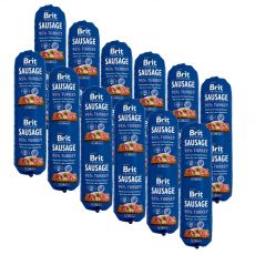 BRIT Sausage Turkey 12 x 800 g