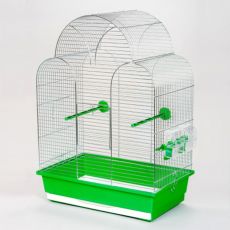 Käfig für Papageien SONIA ZINC - 45 x 28 x 63 cm
