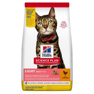 Hill's Science Plan Feline Adult Light Chicken 10 kg