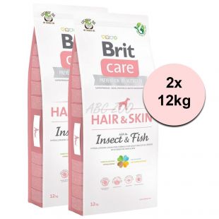 Brit Care Dog Hair & Skin Insect & Fish 12 kg