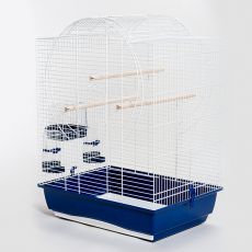 Käfig für Papagei EMMA CABRIO weiß - 54 x 39 x 73cm