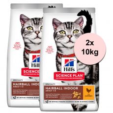 Hill's Science Plan Feline Adult "HBC for indoor cats" Chicken 2 x 10kg