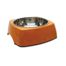 DOG FANTASY Fressnapf eckig - 1,40L, orange