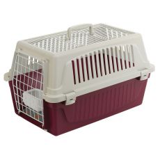 Ferplast ATLAS 20 OPEN Transportbox für Hunde oder Katzen mit Kissen