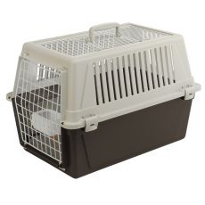 Ferplast ATLAS 30 OPEN Transportbox für Hunde oder Katzen mit Kissen