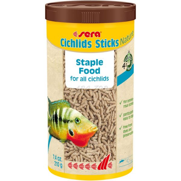 sera Cichlids Sticks Nature 1000ml / 210g