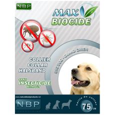 MAX BIOCIDE Antiparasit-Halsband für große Hunde - 75 cm