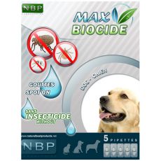 MAX BIOCIDE Antiparasit-Hundetropfen, 5 St.
